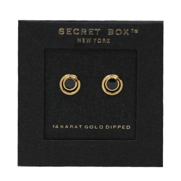 Mini Color Circle Studs - Picture 1 of 1